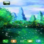 Además de los fondos de pantalla animados para Android Otoño en París , descarga la apk gratis de los salvapantallas Jardín .