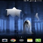 Además de los fondos de pantalla animados para Android Agua real, descarga la apk gratis de los salvapantallas Fantasma.
