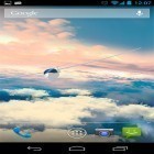 Además de los fondos de pantalla animados para Android Nevada 3D, descarga la apk gratis de los salvapantallas Planeador en las nubes .