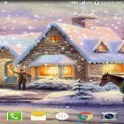 Además de los fondos de pantalla animados para Android Globos , descarga la apk gratis de los salvapantallas Pintado a mano: Copo de nieve.
