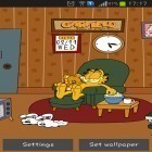 Además de los fondos de pantalla animados para Android Playa real, descarga la apk gratis de los salvapantallas Dulce Hogar: Garfield.