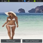 Además de los fondos de pantalla animados para Android Husky, descarga la apk gratis de los salvapantallas Chias más populares: Playa caliente .