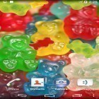 Además de los fondos de pantalla animados para Android Ciudad de plastilina, descarga la apk gratis de los salvapantallas Jalea y caramelos .