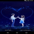 Además de los fondos de pantalla animados para Android Volcano 3D, descarga la apk gratis de los salvapantallas Amor y corazón .