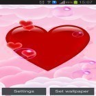 Además de los fondos de pantalla animados para Android Flota de píxel  , descarga la apk gratis de los salvapantallas Corazón mágico.