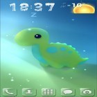 Además de los fondos de pantalla animados para Android Fotósfera HD, descarga la apk gratis de los salvapantallas Mini dinosaurio .
