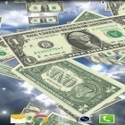 Además de los fondos de pantalla animados para Android Camuflaje , descarga la apk gratis de los salvapantallas Lluvia de dinero .