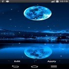 Además de los fondos de pantalla animados para Android Torre de reloj 3D, descarga la apk gratis de los salvapantallas Luz de la luna.
