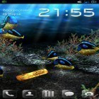 Además de los fondos de pantalla animados para Android Rosado: Te amo, descarga la apk gratis de los salvapantallas Mi pez 3D.