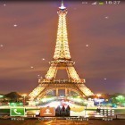 Además de los fondos de pantalla animados para Android Agua , descarga la apk gratis de los salvapantallas Noche en París .