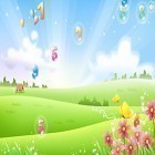 Además de los fondos de pantalla animados para Android Polígono, descarga la apk gratis de los salvapantallas Burbujas con cifras para los niños .
