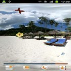 Además de los fondos de pantalla animados para Android Frijoles de jalea 3D, descarga la apk gratis de los salvapantallas Paraíso .