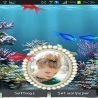 Además de los fondos de pantalla animados para Android Mi pez 3D, descarga la apk gratis de los salvapantallas Acuario de la foto.