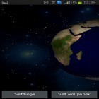 Además de los fondos de pantalla animados para Android , descarga la apk gratis de los salvapantallas Planetas 3D.
