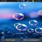 Además de los fondos de pantalla animados para Android Flores de loto, descarga la apk gratis de los salvapantallas Estalla las burbujas.