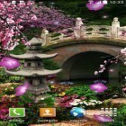 Además de los fondos de pantalla animados para Android Jardín céltico, descarga la apk gratis de los salvapantallas Sakura.