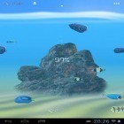 Además de los fondos de pantalla animados para Android Ejército , descarga la apk gratis de los salvapantallas Mar: Batería.