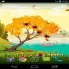Además de los fondos de pantalla animados para Android Bolas líquidas HD, descarga la apk gratis de los salvapantallas Estaciones.
