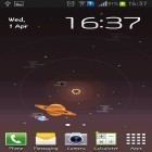Además de los fondos de pantalla animados para Android Nubes HD 5  , descarga la apk gratis de los salvapantallas Estrella y universo.