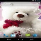 Además de los fondos de pantalla animados para Android Flores de neón , descarga la apk gratis de los salvapantallas Oso Teddy HD.