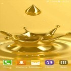 Además de los fondos de pantalla animados para Android Gatito Yin, descarga la apk gratis de los salvapantallas Oro .