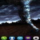 Descarga Tornado 3D para Android, así como otros fondos gratis de pantalla en movimiento para Sony Xperia P.