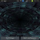 Además de los fondos de pantalla animados para Android , descarga la apk gratis de los salvapantallas Túnel 3D.
