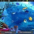 Además de los fondos de pantalla animados para Android Viaje Steampunk 3D, descarga la apk gratis de los salvapantallas Bajo el mar.
