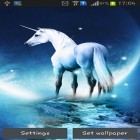 Además de los fondos de pantalla animados para Android Luciérnagas, descarga la apk gratis de los salvapantallas Unicornio.