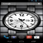Además de los fondos de pantalla animados para Android Ejército , descarga la apk gratis de los salvapantallas Reloj en la pantalla.