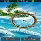 Además de los fondos de pantalla animados para Android Acuario Oceánico 3D:  Isla de tortugas, descarga la apk gratis de los salvapantallas Mundo acuático.