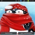 Además de los fondos de pantalla animados para Android Arboleda de bambú 3D, descarga la apk gratis de los salvapantallas Pingüino del invierno.