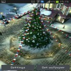 Además de los fondos de pantalla animados para Android Fuego, descarga la apk gratis de los salvapantallas Aldea 3D de invierno .