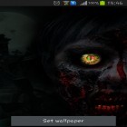 Además de los fondos de pantalla animados para Android , descarga la apk gratis de los salvapantallas Ojo del zombi.
